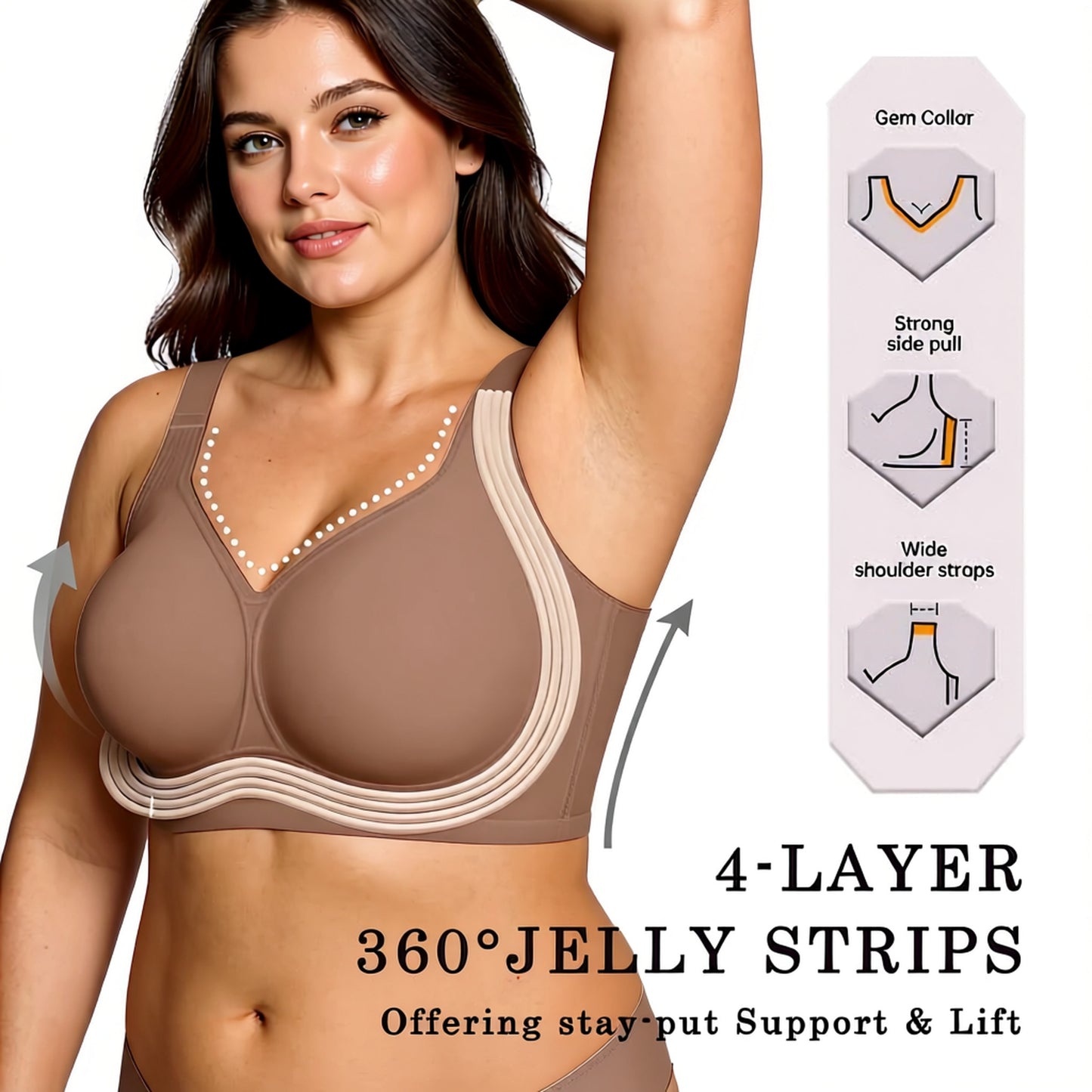 SmoothFit 360° Wireless Bra